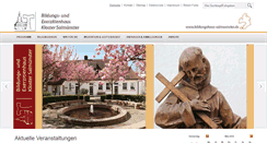 Desktop Screenshot of bildungshaus-salmuenster.de
